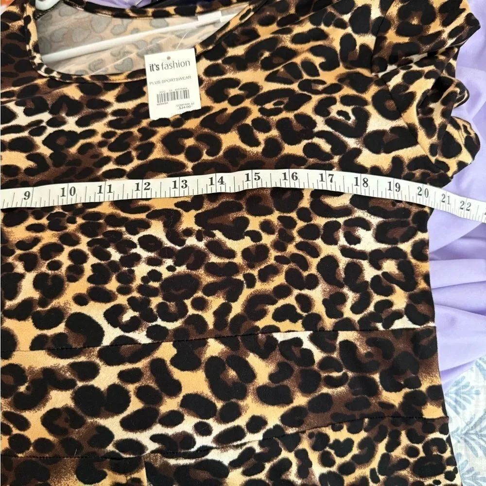 Leopard Print Maxi Dress - Picture 9 of 10